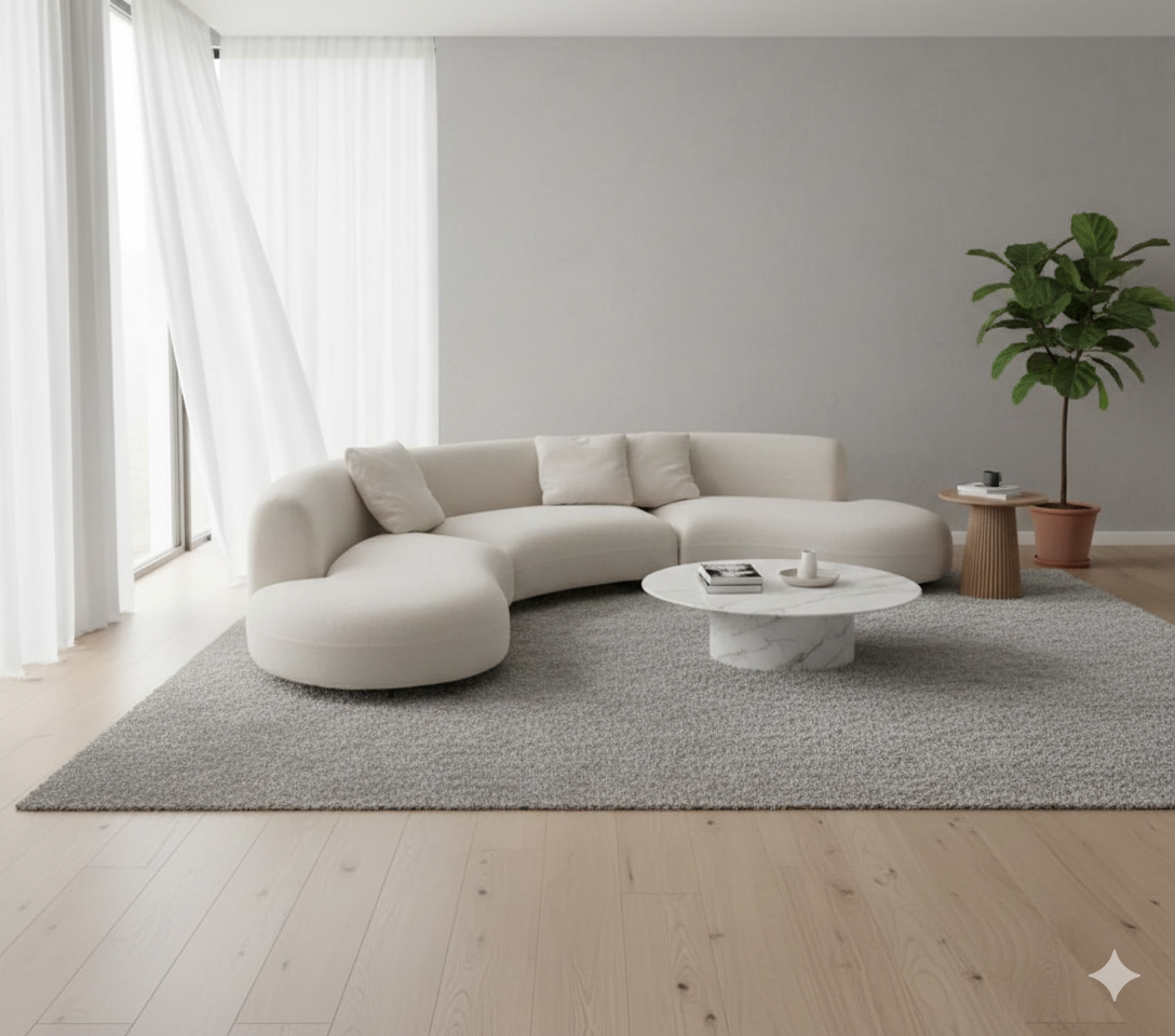 Curved Modular Sectional Sofa