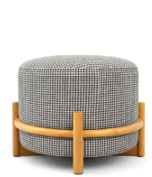 CANVA ROUND POUF